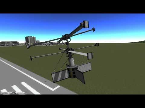 [KSP] Вертолётный автомат перекоса [tech demo]