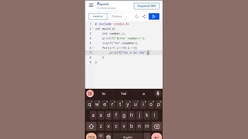 Create a Multiplication Table in C - Quick Tutorial! #shorts #codingtutorial