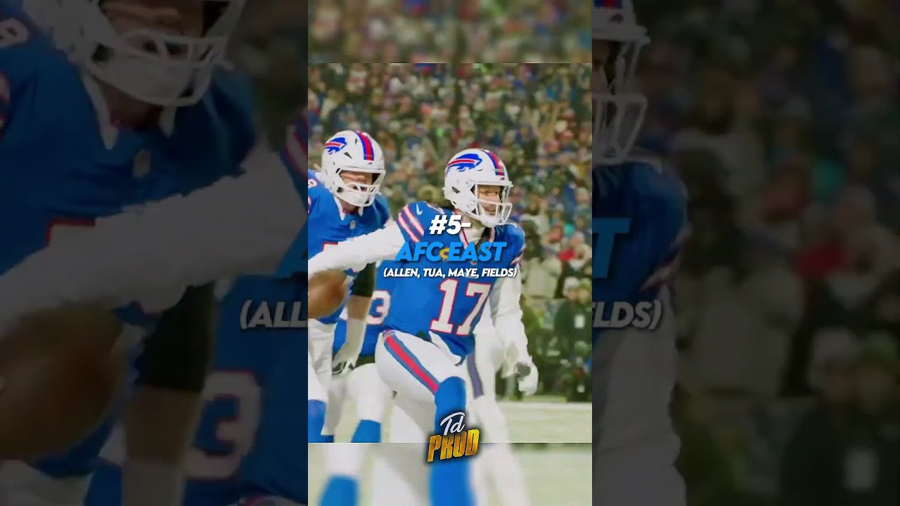 Ranking Every Division By Its Quarterbacks Shorts