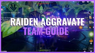Raiden Aggravate Team Guide in 3 Minutes | Build, Rotations & Candidates screenshot 5