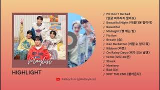 HIGHLIGHT (BEAST) PLAYLIST (KILLING VOICE LIST)
