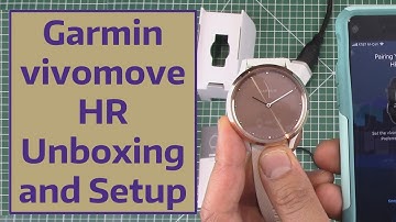 Garmin vivomove HR Unboxing and Setup