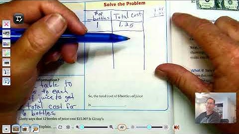 5th grade GO Math: Lesson 3.11 Problem Solving-Add and Subtract Money pages 151-154