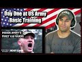 Marine reacts to Day One of US Army Basic Training