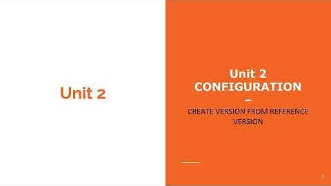 Surya Padhi - GROUP REPORTING  : CREATE A VERSION