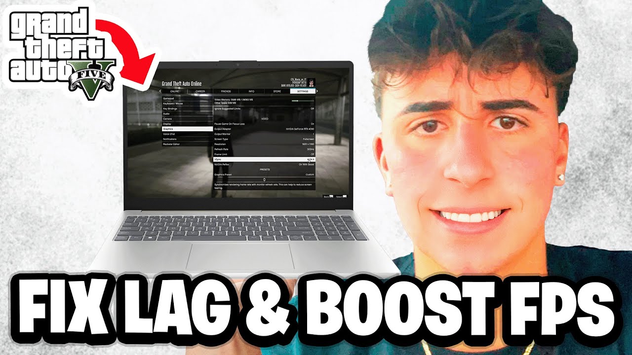 How To Fix Lag & Boost FPS In GTA 5 - Fastest Guide - YouTube