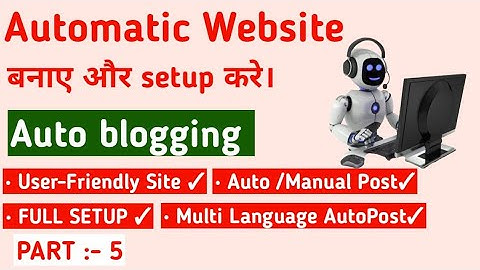 How to make Full Automatic Wordpress Site with Wp Automatic Plugins | Auto Blogging | #autoblogging