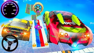 Mega Ramp Car Stunt Master Simulator - GT Impossible Sport Car Racing - Android GamePlay Ep39