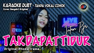 Tak Dapat Tidur Karaoke Duet || Cover:Intan Pajero - Tanpa Vocal Cowok (Rhoma Irama)