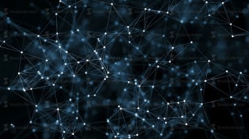 4k cg generated abstract geometry background plexus after effects