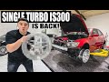 Single turbo 2JZ IS300 IS BACK! - Wheel Reveal & Custom Harness + More