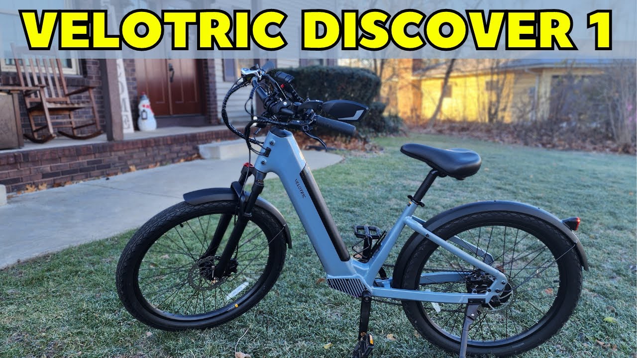 Velotric Discover 1 stepthru EBike Test Ride and Review YouTube