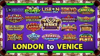 8 ball pool - LONDON to VENICE Trickshot only with GALAXY CUE in all Tables screenshot 5