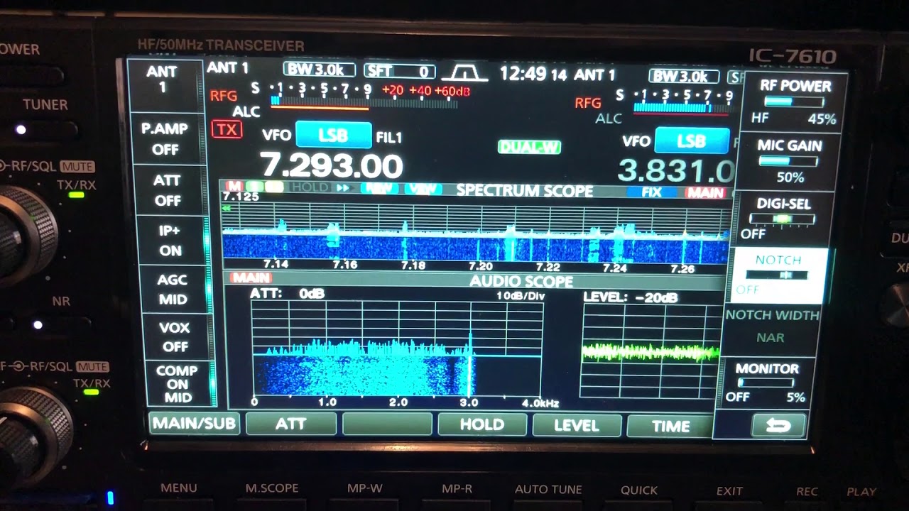 7610 Ham Radio Deluxe Setup With DM780 And WSJTX