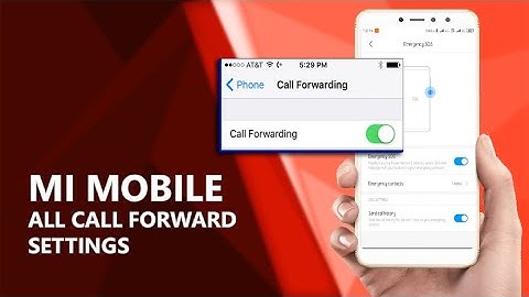 How to Call Forward in MI 5A | MI Note 5 Pro | MI A3 | MI A1 | MI Y2 | MI Note 6 Pro