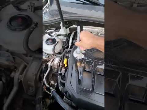 Мойка двигателя VW Tiguan за 15 минут