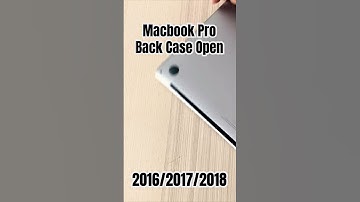 Macbook Pro How to Removal Back Cover #A1708 #macbookrepair