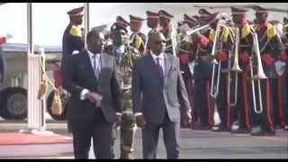 Senegal - Guinée Visite Pr Alpha Conde