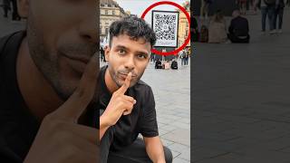 I Stuck My QR Code in Public  #shorts