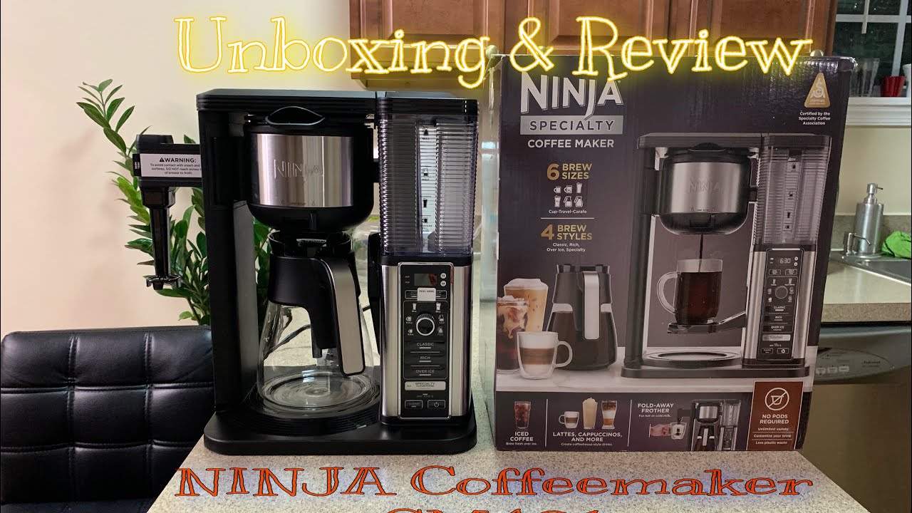 NINJA SPECIALTY COFFEE MAKER, REVIEW & FULL DEMONSTRATION