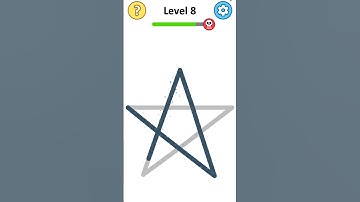 Single Line Drawing: Link Dots Level 8 #singlelinedrawing #game #shortfeed #shorts