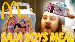 MCDONALDS NEW THE SAJA BOYS BREAKFAST MEAL REVIEW