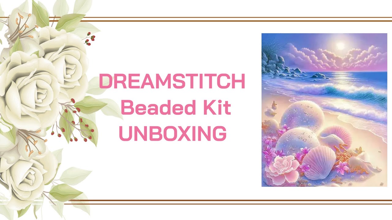 DREAMSTITCH — прекрасный набор для вышивания бисером! 