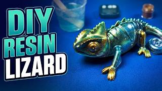 How to Make a Resin Lizard with Resin & Mica Powder (Safety Tips Included)