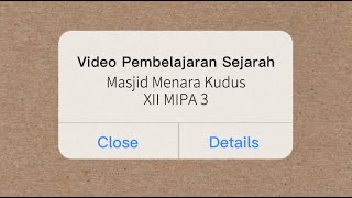 Video Pembelajaran Sejarah Kelompok 3 | Masjid Menara Kudus