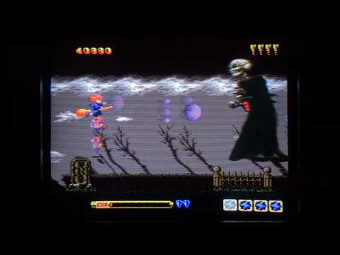 Cotton: Fantastic Night Dreams  - 1CC - PCEngine Super CDROM CRT Gaming (15khz setup)