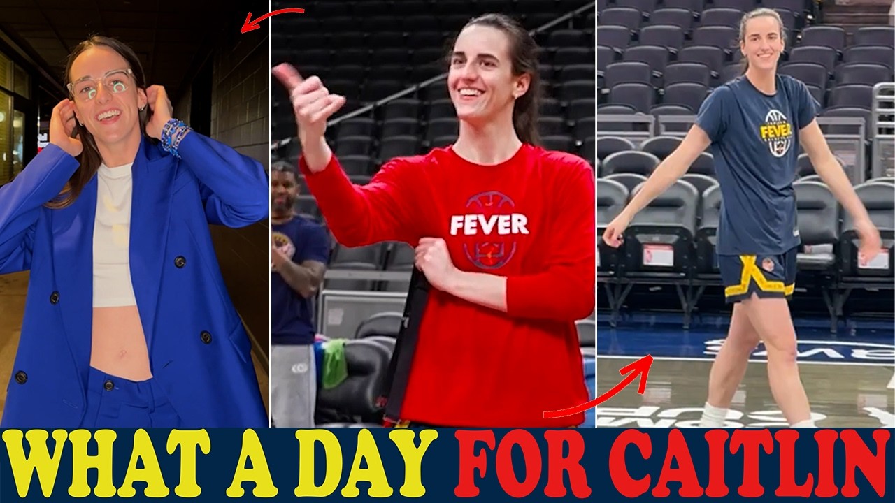 Caitlin Clark Showed Up in Style, Received Player of the Week Honors & Won  Half-Court Shooting 🔥❤️