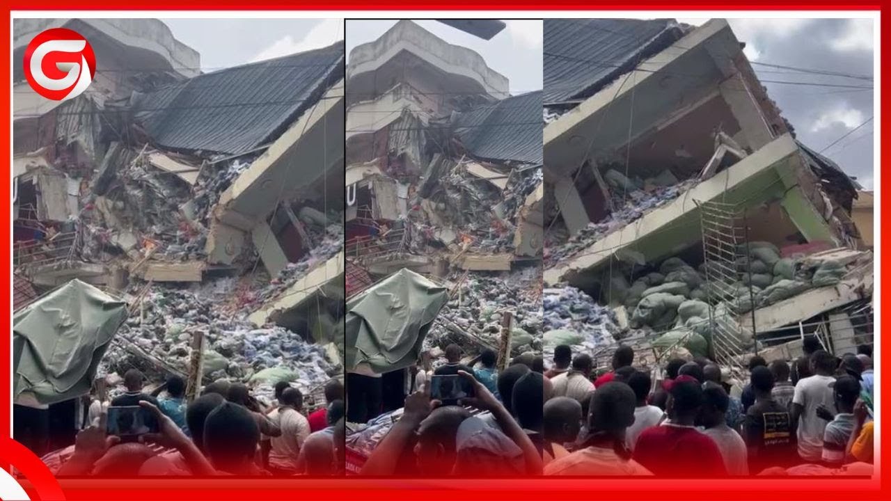 BREAKING: GHOROFA LIMEANGUKA KARIAKOO - MTAA wa KONGO - WATU WANAOKOLEWA....