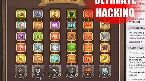 Kingdom Rush Hack on Chrome (Kongregate) (Cheat Engine)