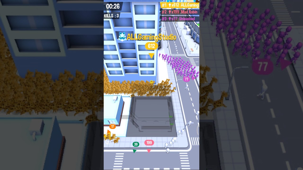 Crowd City  Hack version experience kill . AMAZING EXPERIENCE ON CROWD CITY . New world record 2020