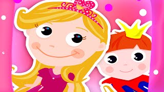 PRINCESS Song for Children - Finger Family Feat. Royal Family and George!