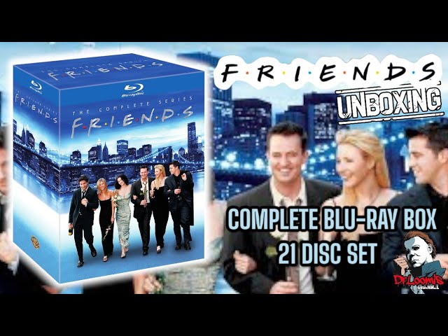 FRIENDS - Import Blu-ray Box Set [21 discs + Bonus] Unboxing