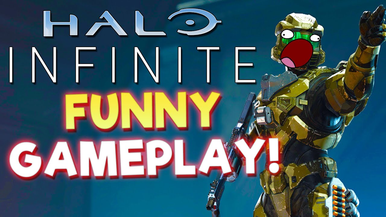 HALO INFINITE Tech Preview Funny Moments! 😂 - YouTube