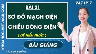 Soạn Vật lí 7 Bài 21: Sơ đồ mạch điện – Chiều dòng điện SGK