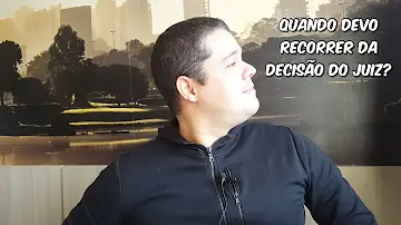 Quando um processo é julgado improcedente cabe recurso?