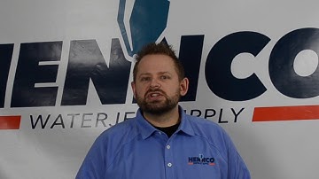 Hennco Waterjet Academy Maximizing Pump Water Filters