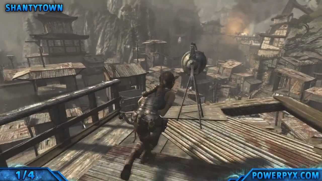 Tomb Raider - Silencer Challenge Collectibles (All Alarm Locations)