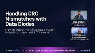 Handling CRC Mismatches with Data Diodes