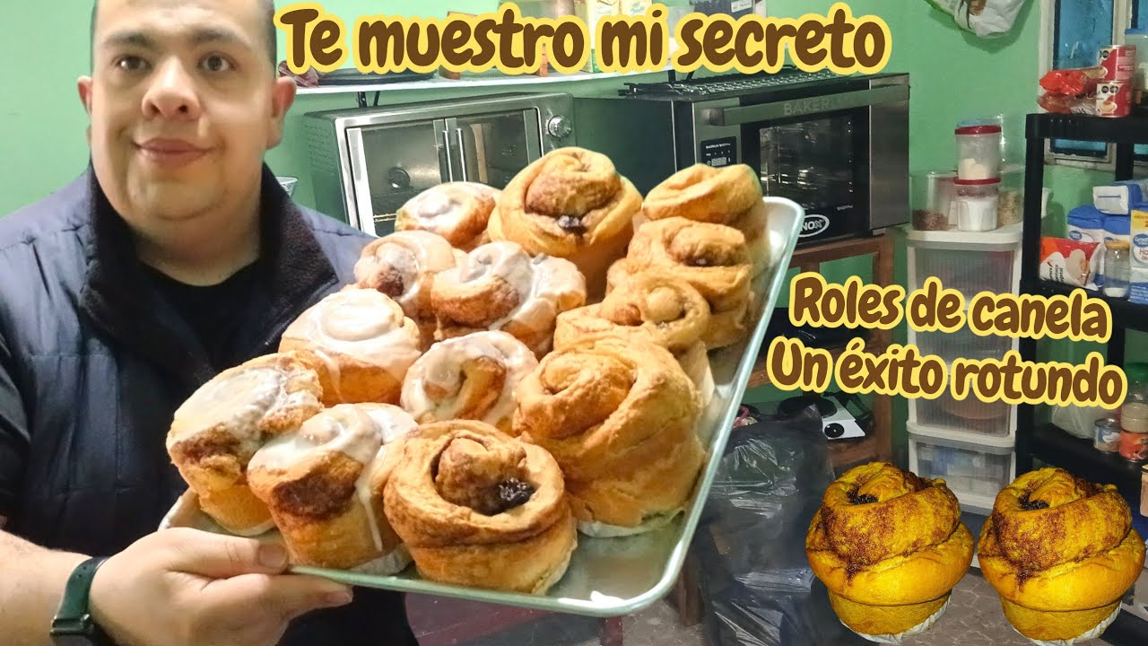 Roles virales rol gigante de canela que se está volviendo tendencia en ventas 