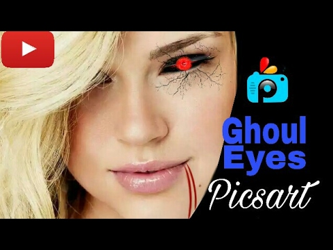 Picsart Editing Tutorial How To Make Tokyo Ghoul Eyes Change Eye