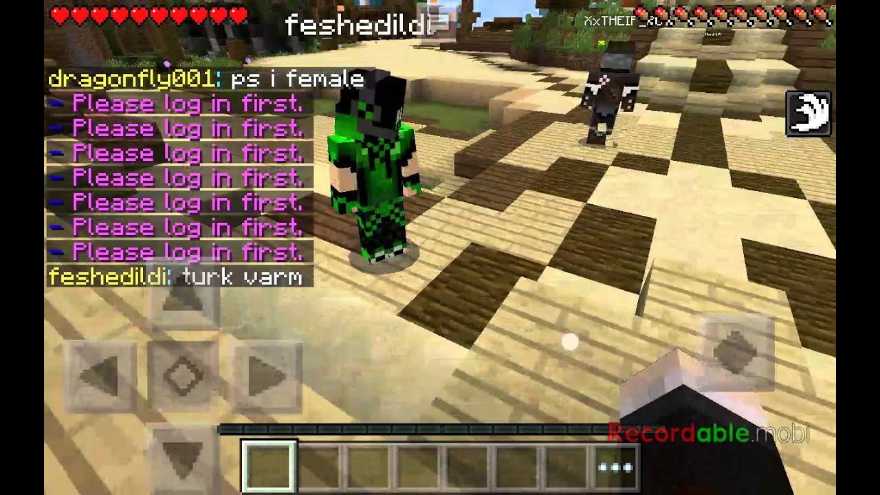 Minecraft PE pretending to be DanTDM reactions😂😂 YouTube