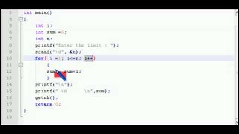 C Programming Tutorial 28 Loops C C++ -  sum of numbers