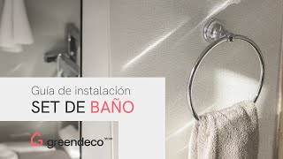 Cómo pegar accesorios de baño, paso a paso - Ceys