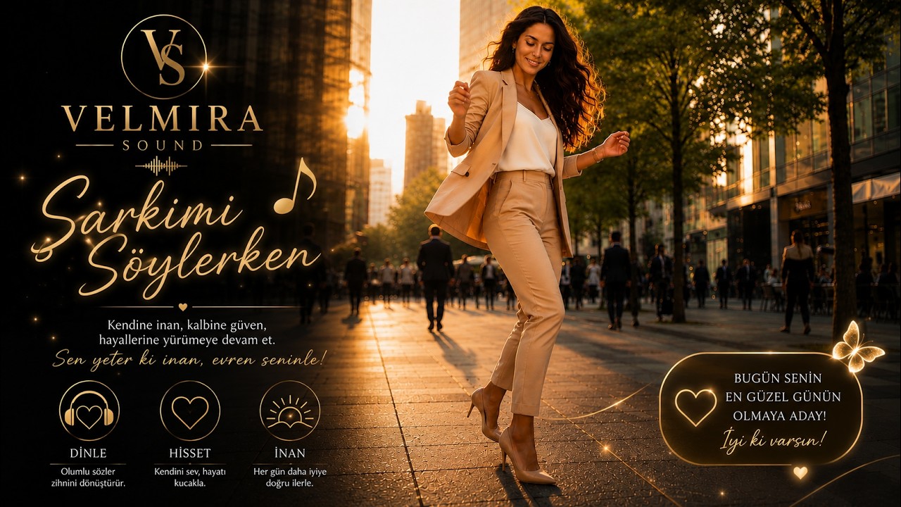 Velmira - Şarkımı Söylerken // Upbeat Motivational Songs//Turkish Pop//Listen to Start Your Day