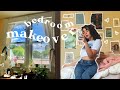 EXTREME BEDROOM MAKEOVER, MOVE IN, & ROOM TOUR! *aesthetic* cottagecore/pinterest inspired:)