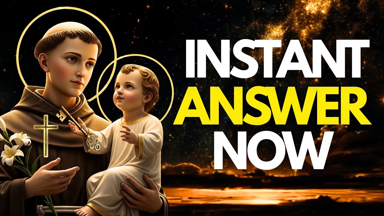 Closed Doors, Instant Answer — St. Anthony Miracle Prayer (Right Now)